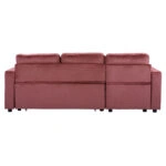 ΚΑΝΑΠΕΣ ΓΩΝΙΑ ΚΡΕΒΑΤΙ WAYNE 224x147x85Υεκ. HM3028.12 ΒΕΛΟΥΔΟ ΣΑΠΙΟ ΜΗΛΟ