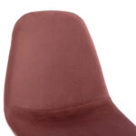 ΚΑΡΕΚΛΑ LEONARDO ΒΕΛΟΥΔΟ ΣΑΠΙΟ ΜΗΛΟ ΜΕ ΜΕΤΑΛΛΙΚΑ ΠΟΔΙΑ 45x53x85Υ εκ. HM00100.02