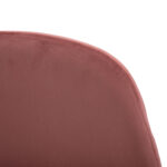 ΚΑΡΕΚΛΑ LEONARDO ΒΕΛΟΥΔΟ ΣΑΠΙΟ ΜΗΛΟ ΜΕ ΜΕΤΑΛΛΙΚΑ ΠΟΔΙΑ 45x53x85Υ εκ. HM00100.02