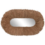 ΚΑΘΡΕΠΤΗΣ ΤΟΙΧΟΥ ΟΒΑΛ HM4711 ΠΛΑΙΣΙΟ ΙΝΕΣ ΣΙΖΑΛ ΣΕ ΧΡΩΜΑ ΦΥΣΙΚΟ 95x60x15(πάχος)εκ.