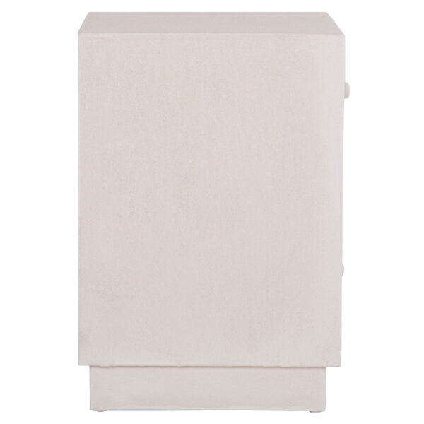 ΚΟΜΟΔΙΝΟ ΣΕΙΡΑ SANTORINI HM18047 MDF ΣΕ ΥΠΟΛΕΥΚΟ ΧΡΩΜΑ-3 ΣΥΡΤΑΡIA 48x38x55,5Υεκ.