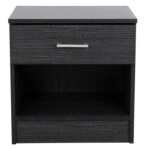 ΚΟΜΟΔΙΝΟ ΜΕ 1 ΣΥΡΤΑΡΙ LANEY ZEBRANO 45x35,5x47Υ εκ. HM2345.02