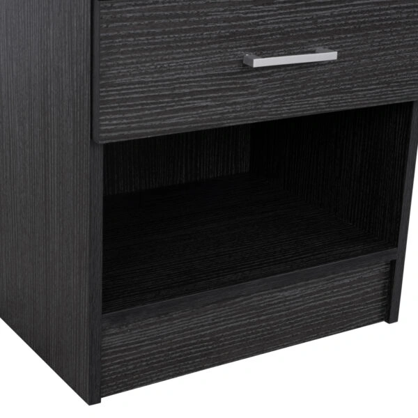 ΚΟΜΟΔΙΝΟ ΜΕ 1 ΣΥΡΤΑΡΙ LANEY ZEBRANO 45x35,5x47Υ εκ. HM2345.02