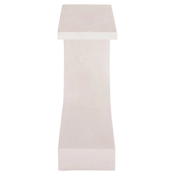 ΚΟΝΣΟΛΑ ΣΕΙΡΑ SANTORINI HM18049 MDF ΣΕ ΥΠΟΛΕΥΚΟ ΧΡΩΜΑ 110x30x70Υεκ.