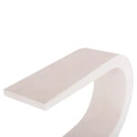 ΚΟΝΣΟΛΑ ΣΕΙΡΑ SANTORINI HM18049 MDF ΣΕ ΥΠΟΛΕΥΚΟ ΧΡΩΜΑ 110x30x70Υεκ.