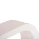 ΚΟΝΣΟΛΑ ΣΕΙΡΑ SANTORINI HM18049 MDF ΣΕ ΥΠΟΛΕΥΚΟ ΧΡΩΜΑ 110x30x70Υεκ.