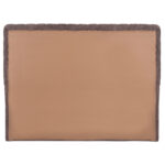 ΚΡEΒΑΤΙ ΔΙΠΛΟ HILDA HM717.02 ΥΦΑΣΜΑ ΜΠΟΥΚΛΕ ΚΑΦΕ--ΓΙΑ ΣΤΡΩΜΑ 160x200εκ.