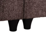 ΚΡEΒΑΤΙ ΔΙΠΛΟ HILDA HM717.02 ΥΦΑΣΜΑ ΜΠΟΥΚΛΕ ΚΑΦΕ--ΓΙΑ ΣΤΡΩΜΑ 160x200εκ.