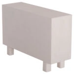 ΜΠΟΥΦΕΣ ΣΕΙΡΑ SANTORINI HM18048 MDF ΣΕ ΥΠΟΛΕΥΚΟ ΧΡΩΜΑ-3 ΣΥΡΤΑΡΙΑ & 2 ΠΟΡΤΕΣ 120x38x80Υεκ.