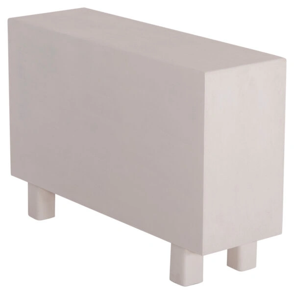 ΜΠΟΥΦΕΣ ΣΕΙΡΑ SANTORINI HM18048 MDF ΣΕ ΥΠΟΛΕΥΚΟ ΧΡΩΜΑ-3 ΣΥΡΤΑΡΙΑ & 2 ΠΟΡΤΕΣ 120x38x80Υεκ.