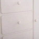 ΜΠΟΥΦΕΣ ΣΕΙΡΑ SANTORINI HM18048 MDF ΣΕ ΥΠΟΛΕΥΚΟ ΧΡΩΜΑ-3 ΣΥΡΤΑΡΙΑ & 2 ΠΟΡΤΕΣ 120x38x80Υεκ.