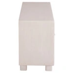 ΜΠΟΥΦΕΣ ΣΕΙΡΑ SANTORINI HM18068 MDF ΣΕ ΥΠΟΛΕΥΚΟ ΧΡΩΜΑ-3 ΠΟΡΤΕΣ 140x38x64Υεκ.
