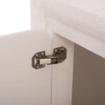 ΜΠΟΥΦΕΣ ΣΕΙΡΑ SANTORINI HM18068 MDF ΣΕ ΥΠΟΛΕΥΚΟ ΧΡΩΜΑ-3 ΠΟΡΤΕΣ 140x38x64Υεκ.
