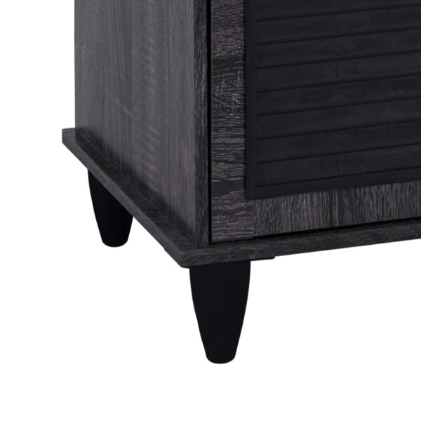 ΠΑΠΟΥΤΣΟΘΗΚΗ ΞΥΛΙΝΗ MCKENNA HM2266.01 ΣΕ ΑΝΘΡΑΚΙ ΧΡΩΜΑ 76,5X30X68,5