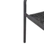 ΠΟΛΥΘΡΟΝΑ ΑΛΟΥΜΙΝΙΟΥ LUCCI HM6266.01 ΣΚΟΥΡΟ ΓΚΡΙ ΣΚΕΛΕΤΟΣ & P.E.RATTAN 58x56x79Υεκ