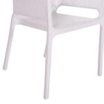 ΠΟΛΥΘΡΟΝΑ ΠΟΛΥΠΡΟΠΥΛΕΝΙΟΥ JOHN HM6103.01 ΛΕΥΚΗ 59x58x79.5Υεκ.