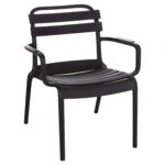 ΠΟΛΥΘΡΟΝΑ ΠΟΛΥΠΡΟΠΥΛΕΝΙΟΥ KORVER HM6333.02 ΜΑΥΡΗ 48x67x75Υεκ.