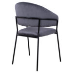 ΠΟΛΥΘΡΟΝΑΚΙ THEODORE HM8520.01 ΑΠΟ ΒΕΛΟΥΔΟ ΓΚΡΙ ΜΕ ΜΕΤΑΛΛΙΚΟ ΣΚΕΛΕΤΟ 55x50x82Υ εκ.