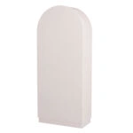 ΡΑΦΙΕΡΑ ΣΕΙΡΑ SANTORINI HM18044 MDF ΥΠΟΛΕΥΚΟ-ΡΑΦΙΑ ΞΥΛΟ ΕΛΑΤΟΥ ΦΥΣΙΚΟ 80x38x188,5Υεκ.