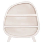 ΡΑΦΙΕΡΑ ΣΕΙΡΑ SANTORINI HM18060.01 MDF ΣΕ ΥΠΟΛΕΥΚΟ ΧΡΩΜΑ 120x38x133Υεκ.