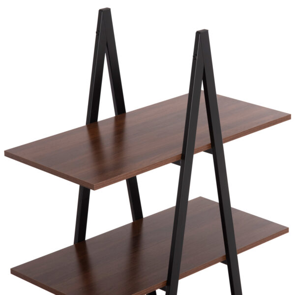 ΡΑΦΙΕΡΑ STAM HM18073.04 ΜΑΥΡΟΣ ΜΕΤΑΛΛΙΚΟΣ ΣΚΕΛΕΤΟΣ-ΜΕΛΑΜΙΝΗ ΚΑΡΥΔΙ 71x38x164Υεκ.