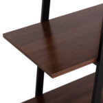 ΡΑΦΙΕΡΑ STAM HM18073.04 ΜΑΥΡΟΣ ΜΕΤΑΛΛΙΚΟΣ ΣΚΕΛΕΤΟΣ-ΜΕΛΑΜΙΝΗ ΚΑΡΥΔΙ 71x38x164Υεκ.