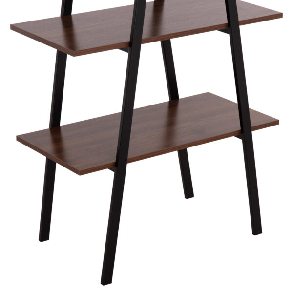 ΡΑΦΙΕΡΑ STAM HM18073.04 ΜΑΥΡΟΣ ΜΕΤΑΛΛΙΚΟΣ ΣΚΕΛΕΤΟΣ-ΜΕΛΑΜΙΝΗ ΚΑΡΥΔΙ 71x38x164Υεκ.