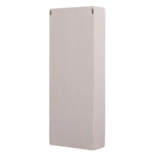 ΡΑΦΙΕΡΑ ΤΟΙΧΟΥ ΣΕΙΡΑ SANTORINI HM18069 MDF ΣΕ ΥΠΟΛΕΥΚΟ ΧΡΩΜΑ 47,5x18x120Υεκ.