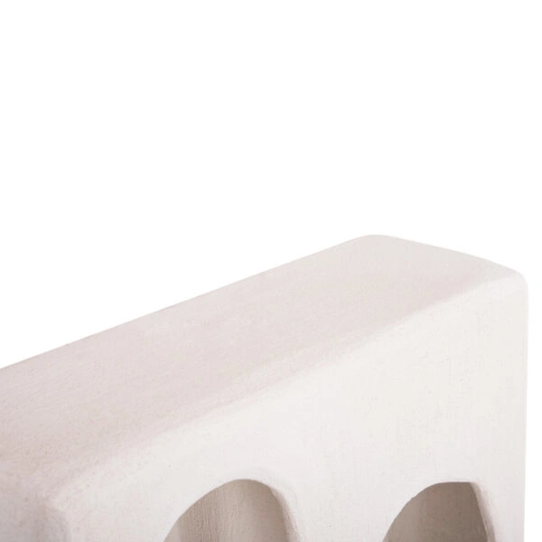 ΡΑΦΙΕΡΑ ΤΟΙΧΟΥ ΣΕΙΡΑ SANTORINI HM18069 MDF ΣΕ ΥΠΟΛΕΥΚΟ ΧΡΩΜΑ 47,5x18x120Υεκ.