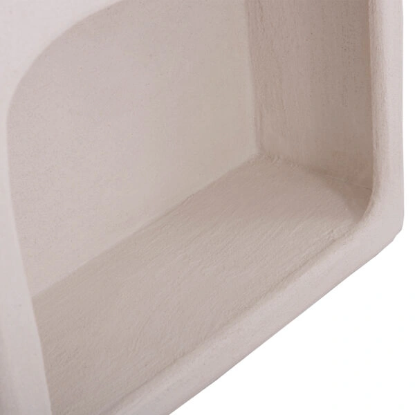 ΡΑΦΙΕΡΑ ΤΟΙΧΟΥ ΣΕΙΡΑ SANTORINI HM18069 MDF ΣΕ ΥΠΟΛΕΥΚΟ ΧΡΩΜΑ 47,5x18x120Υεκ.