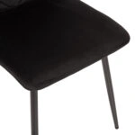 ΣΕΤ ΤΡΑΠΕΖΑΡΙΑΣ ΕΣ.ΧΩΡΟΥ 5ΤΜΧ JAFARU HM11073 ΜΕΤΑΛΛΟ--ΒΕΛΟΥΔΟ ΣΕ ΜΑΥΡΟ