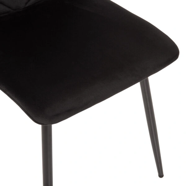 ΣΕΤ ΤΡΑΠΕΖΑΡΙΑΣ ΕΣ.ΧΩΡΟΥ 5ΤΜΧ JAFARU HM11073 ΜΕΤΑΛΛΟ--ΒΕΛΟΥΔΟ ΣΕ ΜΑΥΡΟ