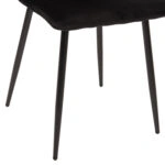 ΣΕΤ ΤΡΑΠΕΖΑΡΙΑΣ ΕΣ.ΧΩΡΟΥ 5ΤΜΧ JAFARU HM11073 ΜΕΤΑΛΛΟ--ΒΕΛΟΥΔΟ ΣΕ ΜΑΥΡΟ