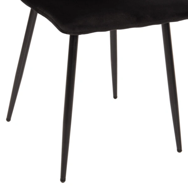 ΣΕΤ ΤΡΑΠΕΖΑΡΙΑΣ ΕΣ.ΧΩΡΟΥ 5ΤΜΧ JAFARU HM11073 ΜΕΤΑΛΛΟ--ΒΕΛΟΥΔΟ ΣΕ ΜΑΥΡΟ