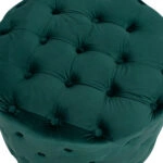 ΣΚΑΜΠΟ KASSIE ΚΥΠΑΡΙΣΣΙ ΒΕΛΟΥΔΟ ΤΥΠΟΥ CHESTERFIELD HM8406.03 Φ60x43Υ εκ.