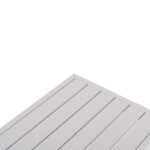 ΤΡΑΠΕΖΑΚΙ ΞΑΠΛΩΣΤΡΑΣ SENTRY HM6275.01 ΑΛΟΥΜΙΝΙΟ ΣΕ ΛΕΥΚΟ 87x43,5x45Υεκ.