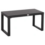 ΤΡΑΠΕΖΑΚΙ ΞΑΠΛΩΣΤΡΑΣ SENTRY HM6275.03 ΑΛΟΥΜΙΝΙΟ ΣΕ ΣΚΟΥΡΟ ΓΚΡΙ 87x43,5x45Υεκ.