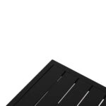 ΤΡΑΠΕΖΑΚΙ ΞΑΠΛΩΣΤΡΑΣ SENTRY HM6275.03 ΑΛΟΥΜΙΝΙΟ ΣΕ ΣΚΟΥΡΟ ΓΚΡΙ 87x43,5x45Υεκ.