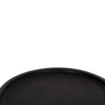 ΤΡΑΠΕΖΙ ΒΟΗΘΗΤΙΚΟ LOKI HM9899.12 ΜΑΣΙΦ ΞΥΛΟ SUAR ΣΕ ΜΑΥΡΟ Φ30x50Υεκ.