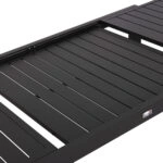 ΤΡΑΠΕΖΙ ΕΠΕΚΤΕΙΝΟΜΕΝΟ KRUM HM6277.03 ΑΛΟΥΜΙΝΙΟ ΣΚΟΥΡΟ ΓΚΡΙ 160-240x90x73Υεκ.