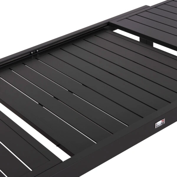 ΤΡΑΠΕΖΙ ΕΠΕΚΤΕΙΝΟΜΕΝΟ KRUM HM6277.03 ΑΛΟΥΜΙΝΙΟ ΣΚΟΥΡΟ ΓΚΡΙ 160-240x90x73Υεκ.