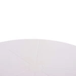 ΤΡΑΠΕΖΙ ΜΠΑΡ ΣΤΡΟΓΓΥΛΟ TERRIN HM6126.11 ΠΟΛΥΠΡΟΠΥΛΕΝΙΟ ΛΕΥΚΟ Φ61x107Υεκ.