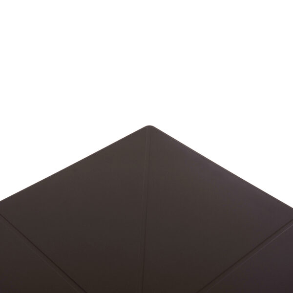 ΤΡΑΠΕΖΙ ΠΟΛΥΠΡΟΠΥΛΕΝΙΟΥ ΤΕΤΡΑΓΩΝΟ TERRIN HM6125.13 ΚΑΦΕ 60,5x60,5x76,5Υεκ.