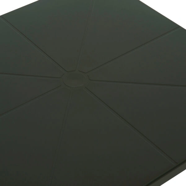 ΤΡΑΠΕΖΙ ΠΟΛΥΠΡΟΠΥΛΕΝΙΟΥ ΤΕΤΡΑΓΩΝΟ TERRIN HM6125.15 DARK OLIVE 60,5x60,5x76,5Υεκ.