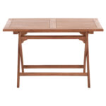 ΤΡΑΠΕΖΙ ΠΤΥΣΣΟΜΕΝΟ ΟΡΘΟΓΩΝΙΟ ERIS HM18117 ΞΥΛΟ TEAK--ΦΥΣΙΚΟ 120x70x76Υεκ.