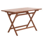 ΤΡΑΠΕΖΙ ΠΤΥΣΣΟΜΕΝΟ ΟΡΘΟΓΩΝΙΟ ERIS HM18117 ΞΥΛΟ TEAK--ΦΥΣΙΚΟ 120x70x76Υεκ.