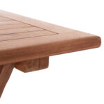 ΤΡΑΠΕΖΙ ΠΤΥΣΣΟΜΕΝΟ ΟΡΘΟΓΩΝΙΟ ERIS HM18117 ΞΥΛΟ TEAK--ΦΥΣΙΚΟ 120x70x76Υεκ.