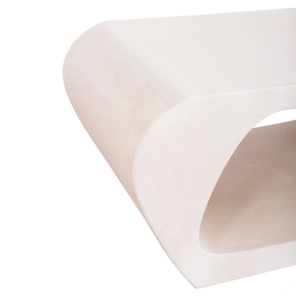 ΤΡΑΠΕΖΙ ΣΑΛΟΝΙΟΥ ΣΕΙΡΑ SANTORINI HM18071 MDF ΣΕ ΥΠΟΛΕΥΚΟ ΧΡΩΜΑ 100x60x45Υεκ.