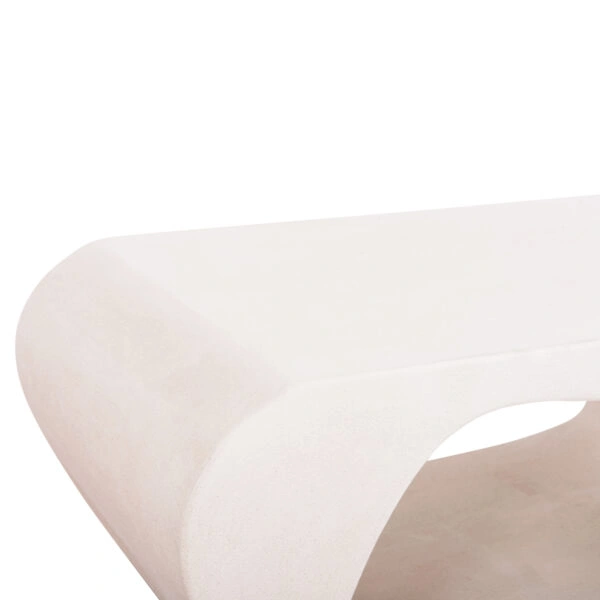 ΤΡΑΠΕΖΙ ΣΑΛΟΝΙΟΥ ΣΕΙΡΑ SANTORINI HM18071 MDF ΣΕ ΥΠΟΛΕΥΚΟ ΧΡΩΜΑ 100x60x45Υεκ.