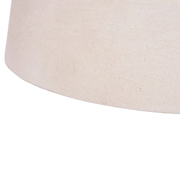 ΤΡΑΠΕΖΙ ΣΑΛΟΝΙΟΥ ΣΤΡΟΓΓΥΛΟ ΣΕΙΡΑ SANTORINI HM18050 MDF ΣΕ ΥΠΟΛΕΥΚΟ ΧΡΩΜΑ Φ80x35Υεκ.